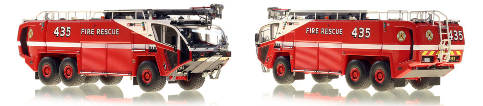 Baltimore Washington Fire and Rescue 435 is hand-crafted and intricately detailed.