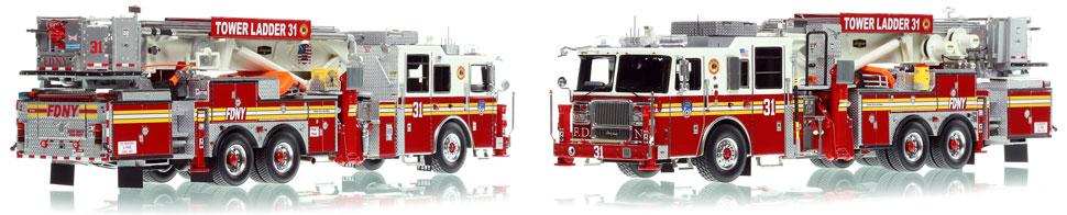 The first museum grade scale model of Bronx Ladder 31