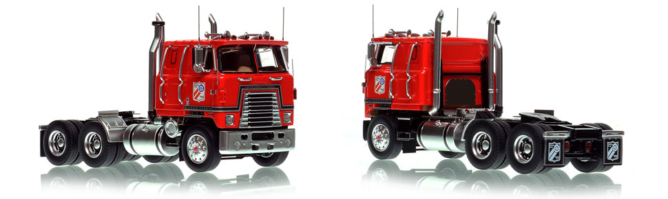 The 2022 ATHS Show Model International 4070B Transtar II 1:50 scale model is hand-crafted and intricately detailed.