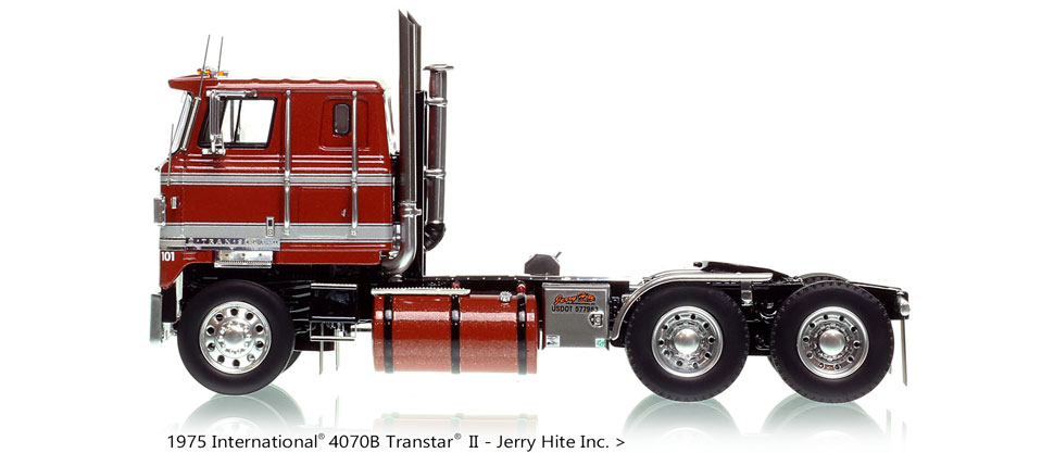 1975 International Transtar II - Jerry Hite Inc scale model