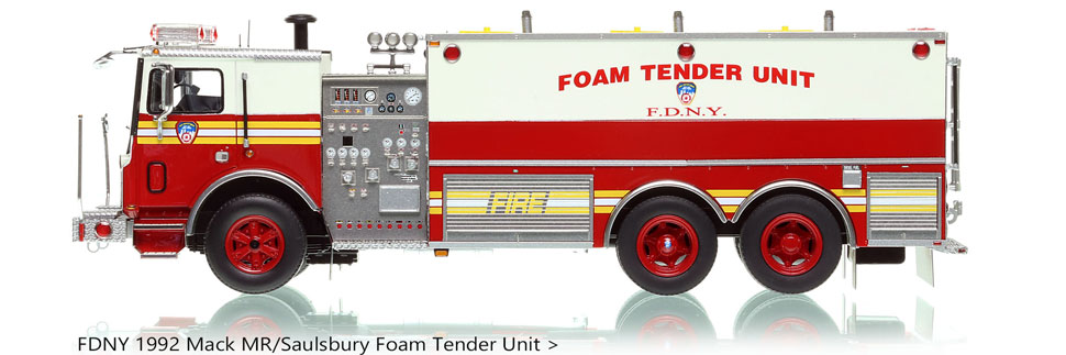 FDNY 1992 Mack MR/Saulsbury Foam Tender Unit 1:50 scale model