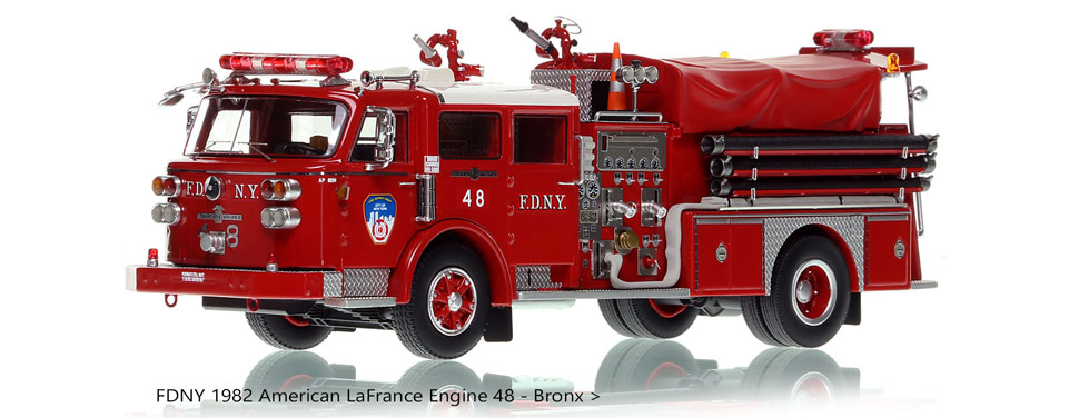 1:50 scale FDNY 1982 American LaFrance Engine 48