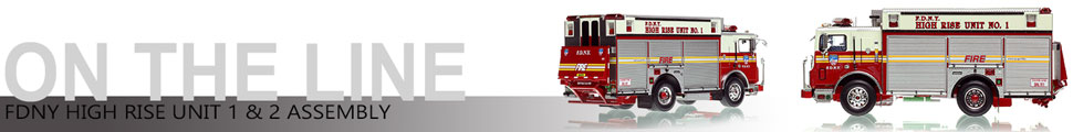 FDNY 2002 Mack MR/Saulsbury High Rise Unit 1 scale model assembly pictures