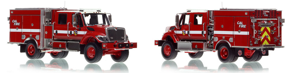 CAL FIRE BME Wildland Model 34 Type 3 with steel rims is now available as a museum grade replica