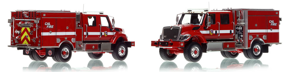 CAL FIRE BME Wildland Model 34 Type 3 with aluminum rims is now available as a museum grade replica