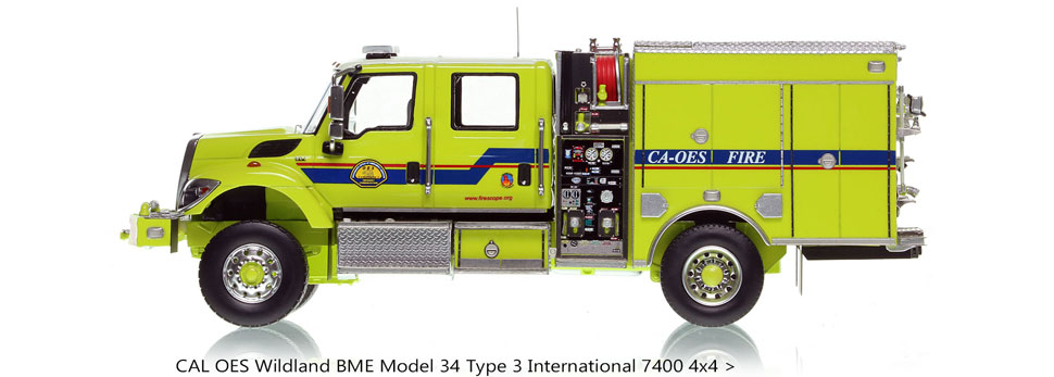 CAL OES BME Model 34 Type 3 scale model