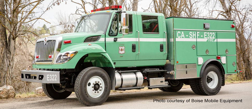 US Forestry Service Wildland BME Model 34 Type 3 courtesy of Boise Mobile Equipment