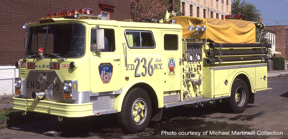FDNY 1981 Mack CF Engine 236 courtesy of Michael Martinelli Collection