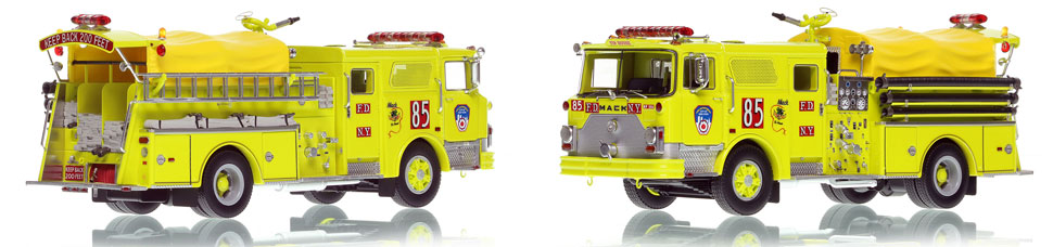 FDNY's 1981 Mack CF Engine 85 is now available as a museum grade replica