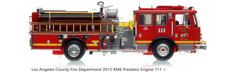 L.A. County KME Predator Custom Pumper for Engine 111