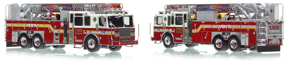 FDNY Ladder 122 is now available as a museum grade replica