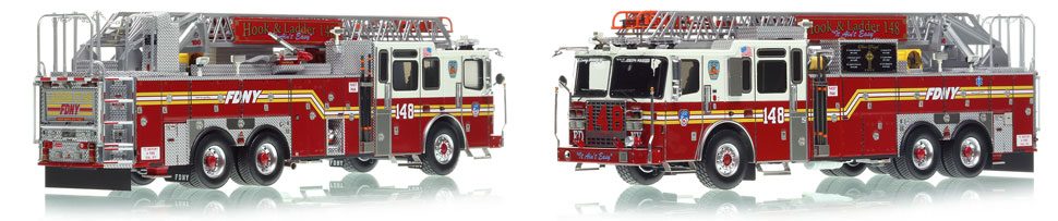 FDNY Ladder 148 is now available as a museum grade replica