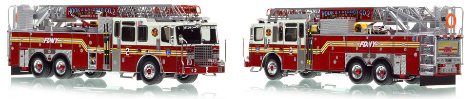 FDNY Ladder 2 is now available as a museum grade replica