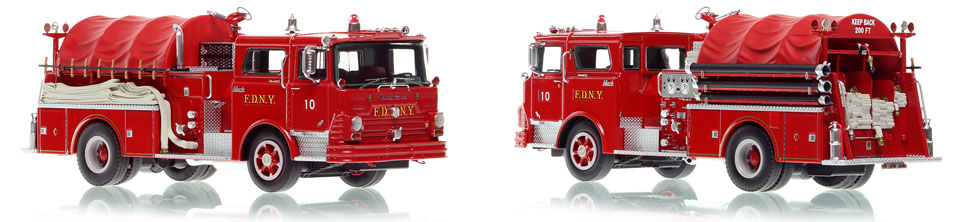 FDNY's 1968 Mack CF Engine 10 is now available as a museum grade replica