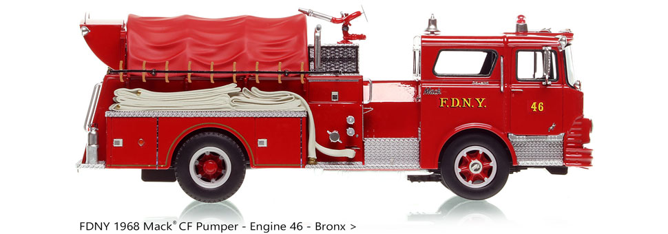 Order your classic FDNY Mack CF Engine 46 from 1968 today!