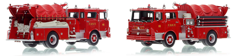 FDNY's 1968 Mack CF Engine 46 is now available as a museum grade replica