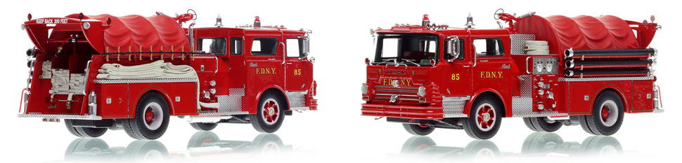FDNY's 1968 Mack CF Engine 85 is now available as a museum grade replica