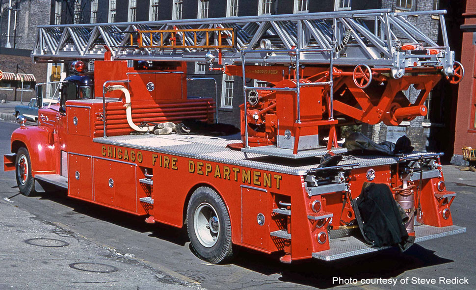 Chicago Fire Department 1960 Truck 2 courtesy of Steve Redick