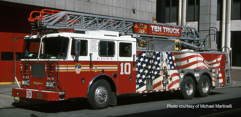 FDNY's 2001 Ten Truck courtesy of Michael Martinelli