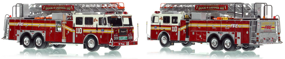 2002 Ladder 110 in Brooklyn is now available as a museum grade replica