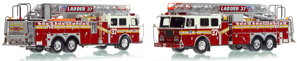 2002 Ladder 37 in the Bronx is now available as a museum grade replica