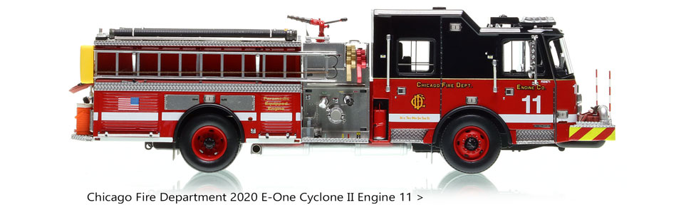 1:50 scale Chicago Cyclone II Engine 11