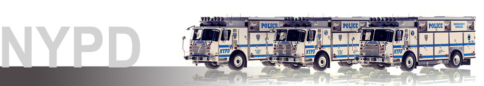 New York Police Department (NYPD) scale models