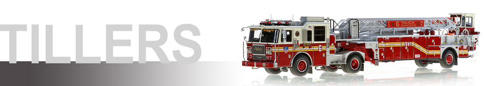 1:50 FDNY Tractor-Drawn Aerial scale models